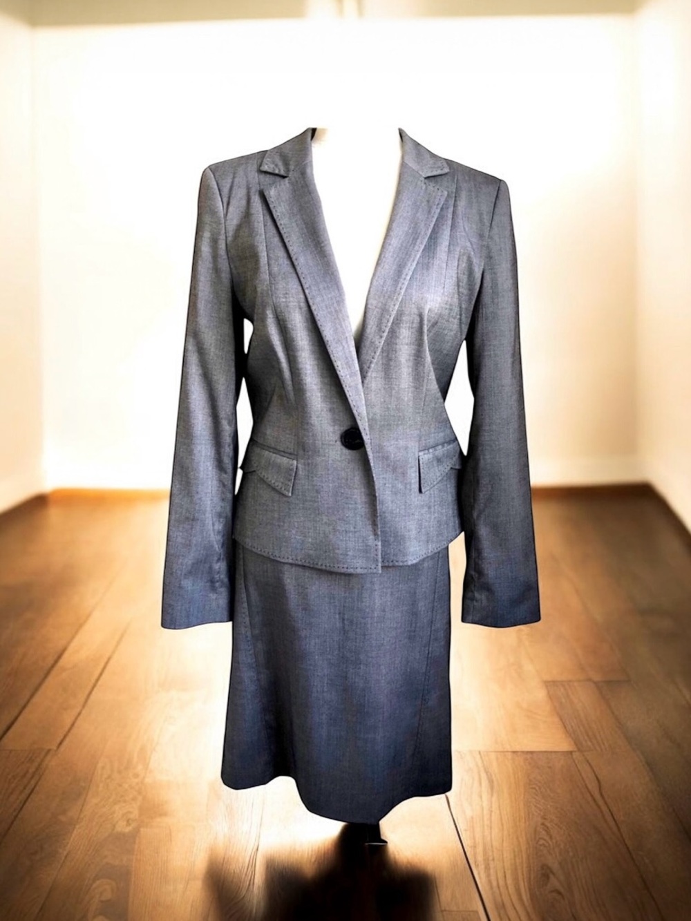 Atmosphere Skirt Suit Gray